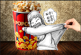 繪制插畫表現趣味涂鴉合成