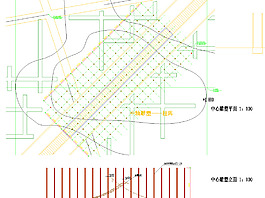 公園景觀 中心雕塑圖片