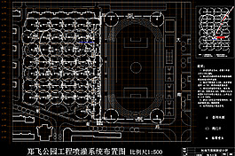 公園景觀 鄭飛公園噴灌系統(tǒng)施工圖片