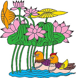 鴛鴦戲水