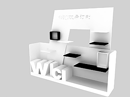 艺术展柜图片