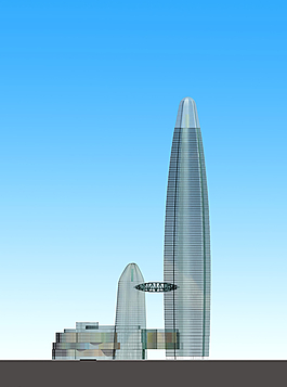 金融大樓模型圖片