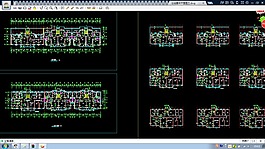 住宅樓建筑平面CAD施工圖三