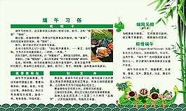 端午節展板
