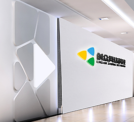 创众网络科技 形象墙设计图片友信蒙创名片 科技名片创意空间banner