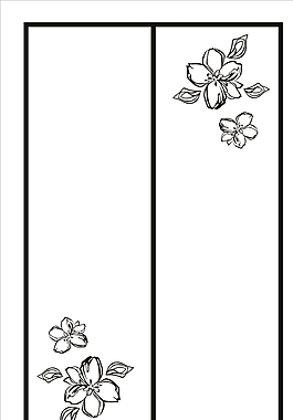 移門花紋圖片