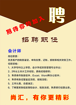 招聘海報(bào)圖片