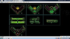 V字體滑雪俱樂CAD設計部方案圖紙