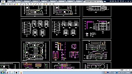 大型綜合演播廳CAD全套施工圖