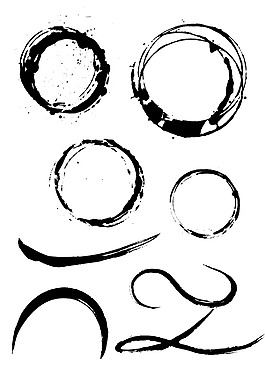 毛筆字筆觸