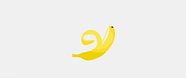 香蕉logo圖片