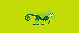 變色龍logo圖片