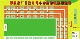 學(xué)校疏散示意圖圖片