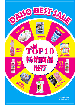 暢銷商品推薦海報(bào)