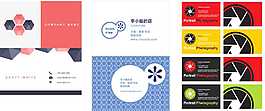 創(chuàng)意圖形名片矢量CDR