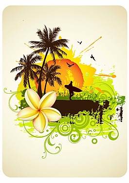 夏季熱帶風景7