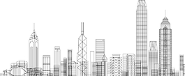 建筑矢量圖圖片線條圖