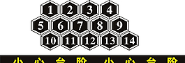 桌貼標(biāo)簽樓梯提示條圖片