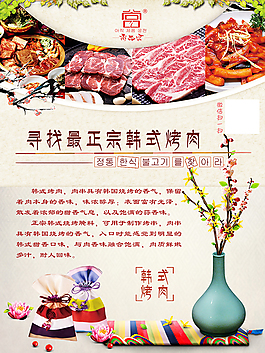 正宗烤肉烤肉海報
