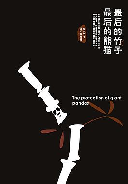 熊貓招貼圖片