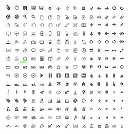 矢量實(shí)用商務(wù)辦公小圖標(biāo)AI