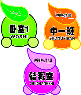 幼儿园班牌