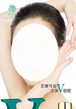 采柏居X展架