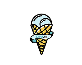 冰激凌logo圖片