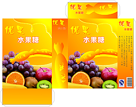 水果糖包裝盒