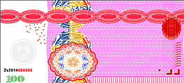 現(xiàn)金券模板圖片