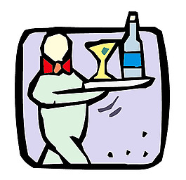 服務員漫畫