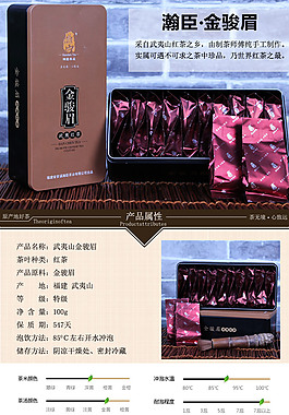 茶葉詳情頁