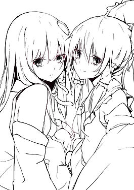 雙子女孩