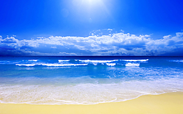 海边背景图