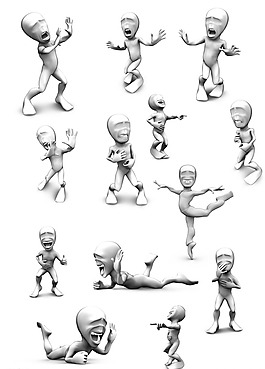 3D小人圖片