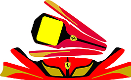 卡丁車(chē)車(chē)貼圖片