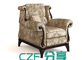3D沙發(fā)風(fēng)格通用模型圖片