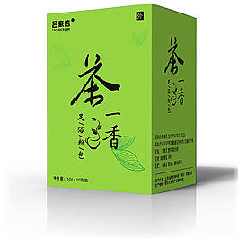 足浴粉展開圖圖片