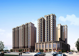 商業(yè)建筑效果圖圖片