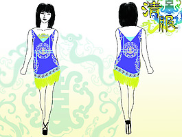 原創(chuàng)漢代服裝設(shè)計(jì)