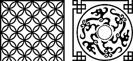 圖案花紋矢量圖圖片