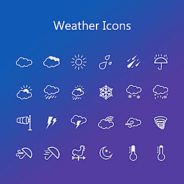 天氣icon
