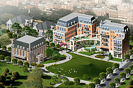 別墅效果圖圖片