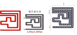 比赛赛车车道