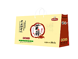 芝麻薄脆手提袋效果圖圖片