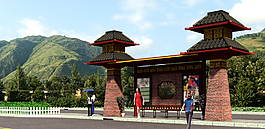仿古公交圖片