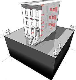 建筑模型示意圖圖片