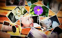 時尚風格照片展示AE模板