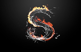 S花字體