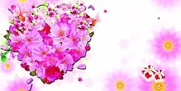 節(jié)日浪漫設(shè)計(jì)背景圖片圖片高清psd下載